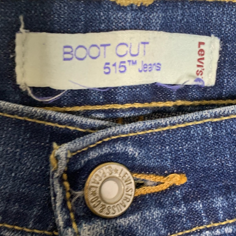 Levi’s 515 - 5 Pocket Boot Cut Sz 4 - Picture 7 of 11